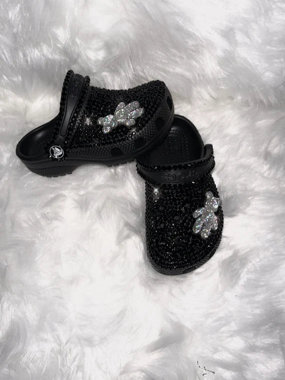 Teddy Bear Bling Classic Crocs