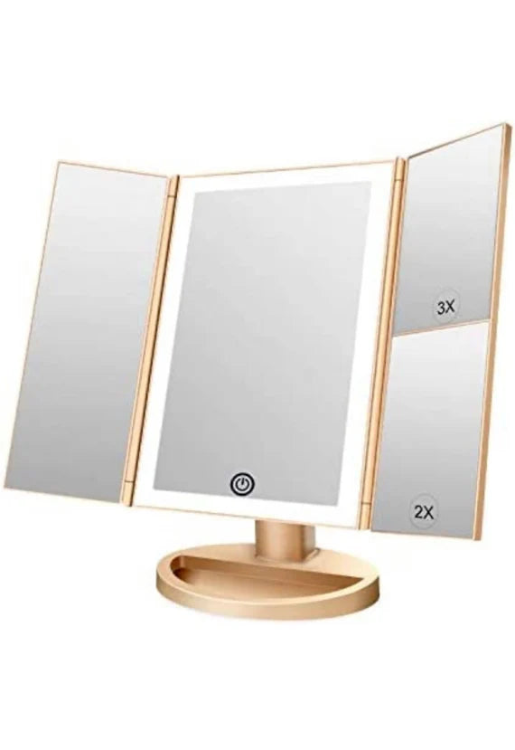 Bedazzled Lighted Vanity Makeup Mirror