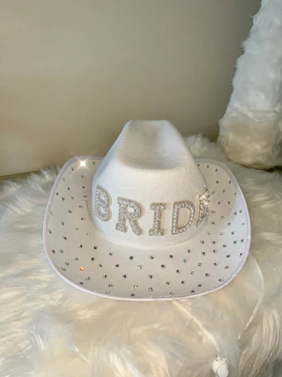 Bride Cowgirl Hat