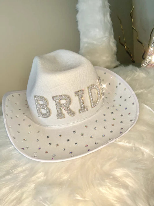 Bride Cowgirl Hat