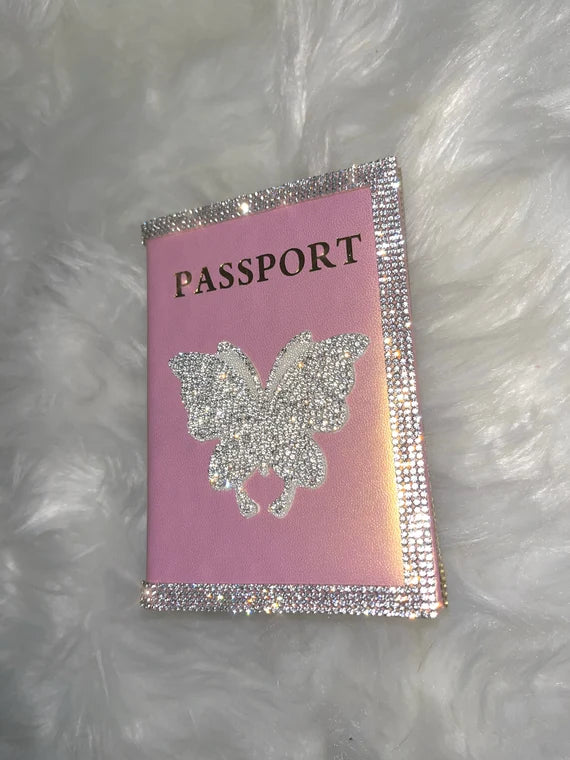 Butterfly Theme Passport Holder