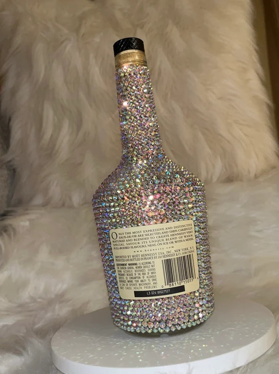 Bling Hennessy Bottle