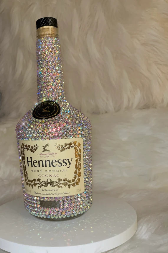 Bling Hennessy Bottle